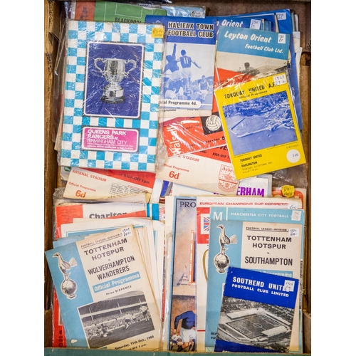 119 - 100+ Football programmes from 1960s -1980s, comprising of, Cup finals, Semi finals, England internat... 