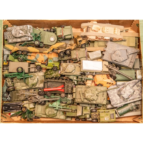 125 - Large Quantity of Military vehicles all Various makes, to Include, Tanks, cannons, Lorries, Tank tra... 