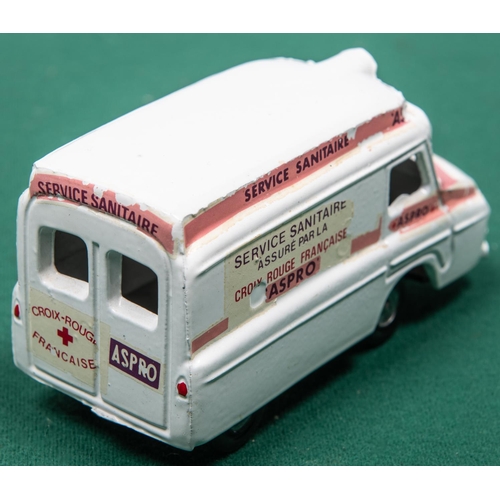 164 - A scarce French SALZA Tour De France Caravan Promotional Ambulance. Custom aluminium body and chassi... 