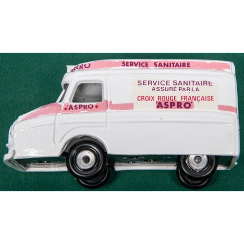 164 - A scarce French SALZA Tour De France Caravan Promotional Ambulance. Custom aluminium body and chassi... 