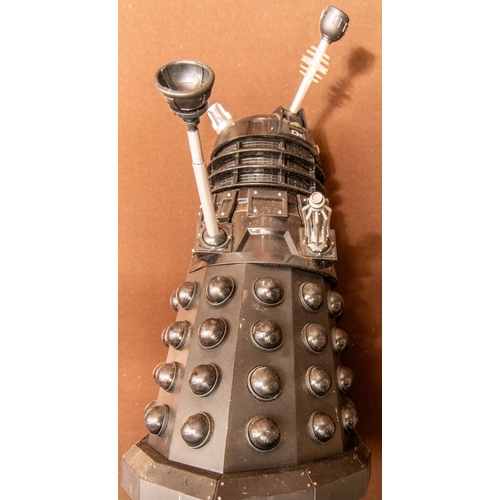 175 - 3 scarce Radio Controlled Doctor Who Daleks. Plastic figures manufactured by Character Options Ltd. ... 