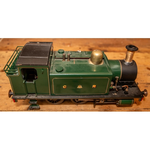 3 - A 3.5 inch gauge Live Steam Locomotive. A Caledonian Railway 'Rob Roy' type 0-6-0 Tank Locomotive by... 