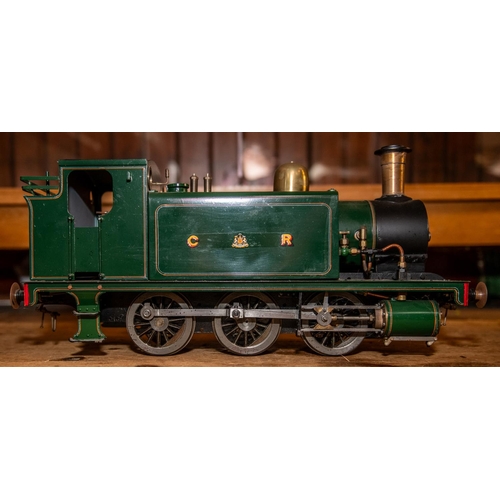 3 - A 3.5 inch gauge Live Steam Locomotive. A Caledonian Railway 'Rob Roy' type 0-6-0 Tank Locomotive by... 