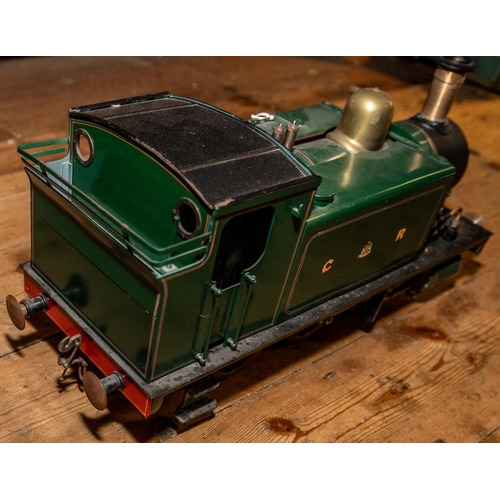 3 - A 3.5 inch gauge Live Steam Locomotive. A Caledonian Railway 'Rob Roy' type 0-6-0 Tank Locomotive by... 