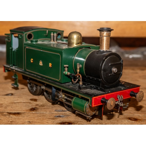 3 - A 3.5 inch gauge Live Steam Locomotive. A Caledonian Railway 'Rob Roy' type 0-6-0 Tank Locomotive by... 