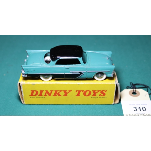 310 - French Dinky Toys Plymouth 