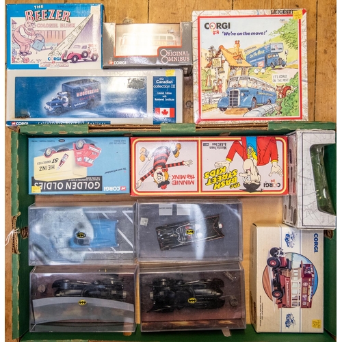 315 - 22x boxed models by Corgi, Original Omnibus, Oxford Die Cast, EFE, And 4 partworks  Batmobile models... 