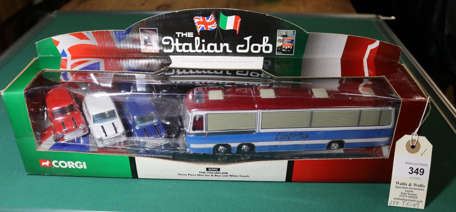 Corgi The Italian Job ミニカーセット Vanguards IJ1005; The Italian Job 5 Pce Set; All 3 Minis