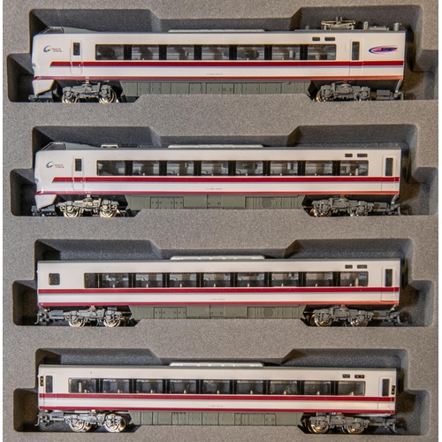 35 - A KATO 'N' gauge Train Twin-Pack. (10-381). 2x 681-2000 Series (Hokuetsu-Kyuko Color (A&B). 'A' comp... 