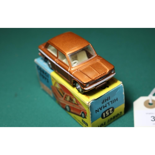 Corgi Toys Hillman Imp Miniature 2010 – Vert – état Superbe