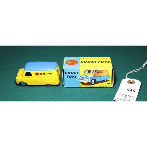 449 - Corgi Toys Bedford 12CWT Van 