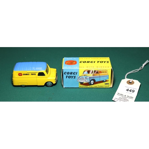 449 - Corgi Toys Bedford 12CWT Van 