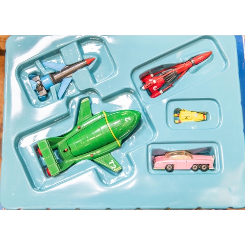 56 - Matchbox issue Thunderbirds toys from the early 1990s, To include Tracy Island playset, Thunderbird ... 