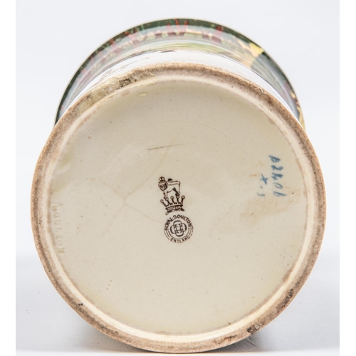 85 - Royal Doulton Motoring series, Small Tobacco jar with lid Produced between 1903 - 1910. This one say... 