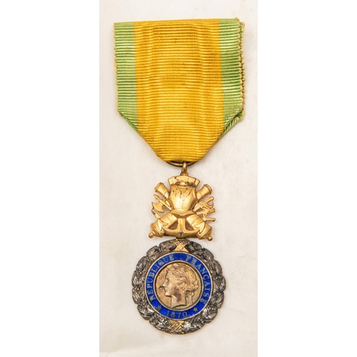 89 - France: Medaille Militaire, awarded to Sergeant George Henry Jordan, 