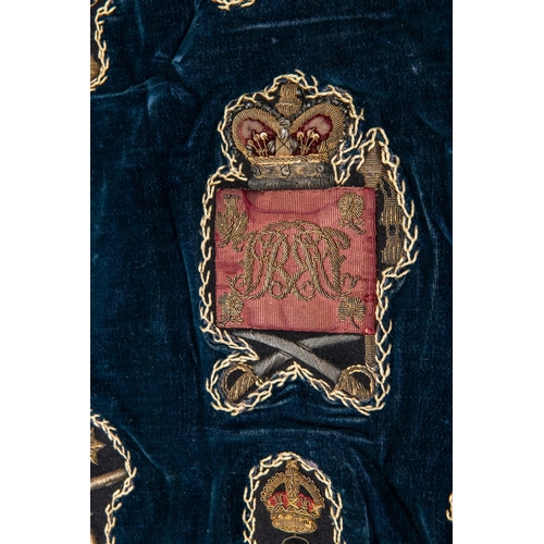 323 - 43 mostly Naval Victorian/Edwardian trade and proficiency bullion embroidered arm badges, including ... 