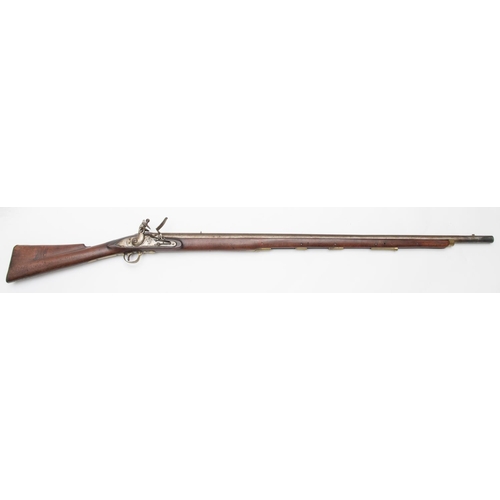 543 - A 10 bore Brown Bess style flintlock trade musket, 55