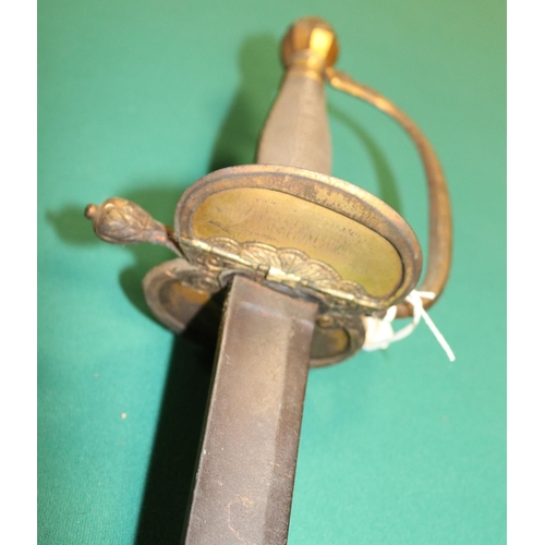 423 - A 1796 Infantry officer's sword, blade 31