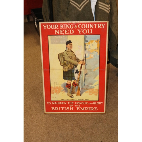 7 - A WWI recruiting poster 