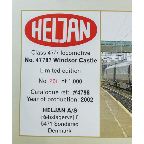 152 - Heljan OO EWS Class 47 Co-Co diesel locomotive, 