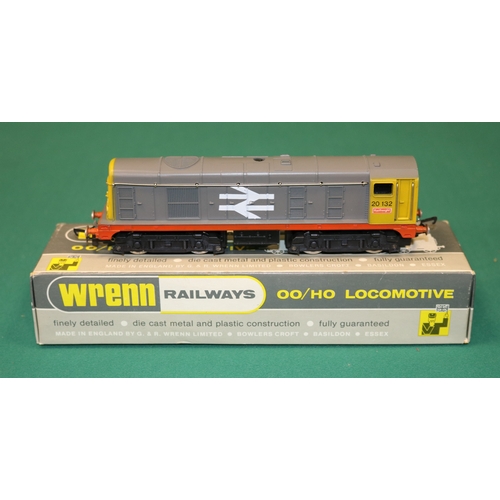 189 - Wrenn Railways Type 1 class 20 Bo-Bo diesel locomotive. (W2230RF) in BR Rail Freight grey, yellow an... 