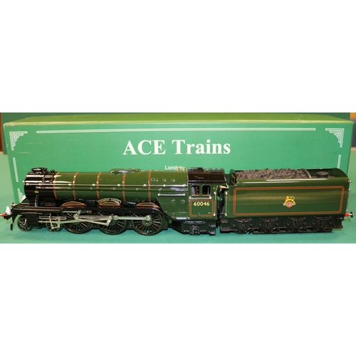 203 - ACE TRAINS (E6) O Gauge A3 Locomotive & Tender.  An electric Class A3 Pacific 4-6-2 tender locomotiv... 