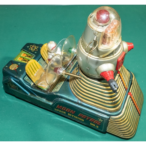 238 - A rare Moon Patrol Space Division No.3, space toy with 