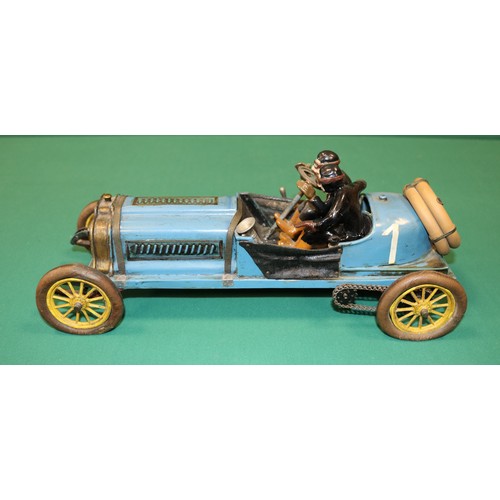 259 - Veteran & Vintage, scratch Built Clockwork model car from Early 1900 period, Probably produced withi... 