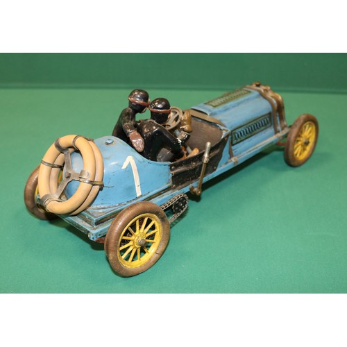 259 - Veteran & Vintage, scratch Built Clockwork model car from Early 1900 period, Probably produced withi... 