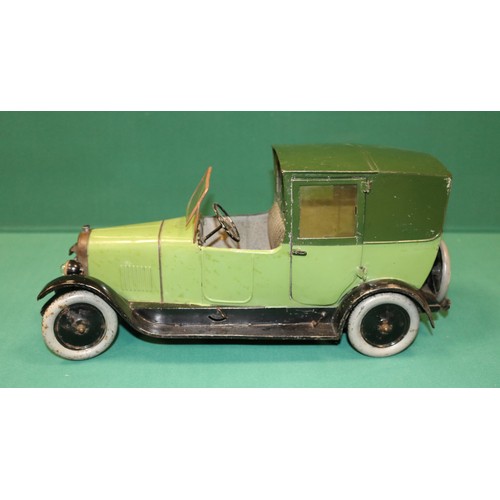 289 - Andre Citroen Coupe De Ville B14, tin-plate car. 40cm in length. These toys were produced by the Cit... 