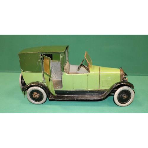 289 - Andre Citroen Coupe De Ville B14, tin-plate car. 40cm in length. These toys were produced by the Cit... 