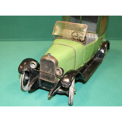 289 - Andre Citroen Coupe De Ville B14, tin-plate car. 40cm in length. These toys were produced by the Cit... 