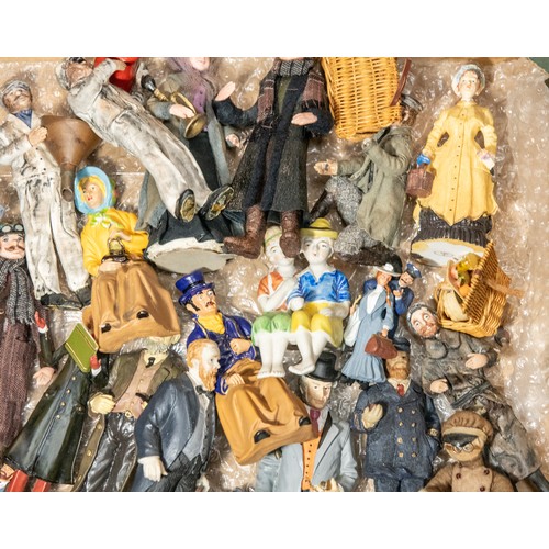 30 - 40+ Standing and seated figures ideal for vintage motoring dioramas or display. Some are dressed in ... 