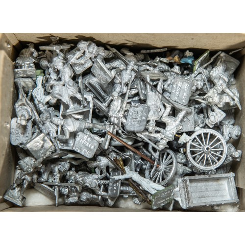 76 - Large Quantity of Mainly Hinchcliffe models ltd 25mm white metal figures. Includes 7 boxed sets, and... 