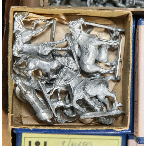 76 - Large Quantity of Mainly Hinchcliffe models ltd 25mm white metal figures. Includes 7 boxed sets, and... 