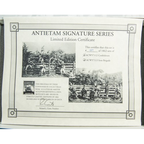 95 - Conte Collectibles American Civil war series. ACW57112 Antietam  Signature series - Confederate (6 F... 