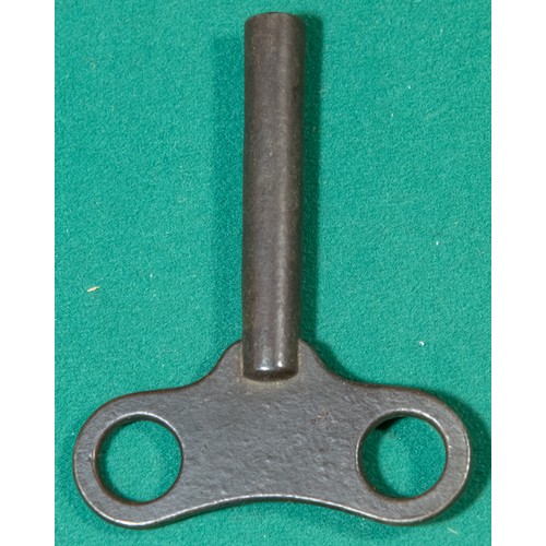 243 - Bing Antique clockwork toy key. A very large cast metal key possibly for a locomotive or a large boa... 