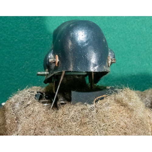 250 - Vintage King Kong wind up toy By Louis Marx, Has a wind up mechanism that makes him walk, beat his c... 