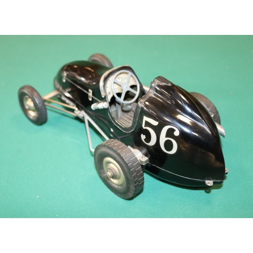 255 - Ohlsson & Rice Inc of Los Angeles, toy model Tether racing car in black with No.56 to rear. Dates fr... 