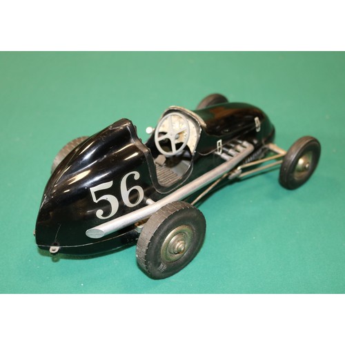 255 - Ohlsson & Rice Inc of Los Angeles, toy model Tether racing car in black with No.56 to rear. Dates fr... 