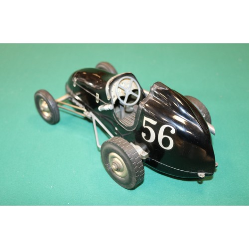 255 - Ohlsson & Rice Inc of Los Angeles, toy model Tether racing car in black with No.56 to rear. Dates fr... 