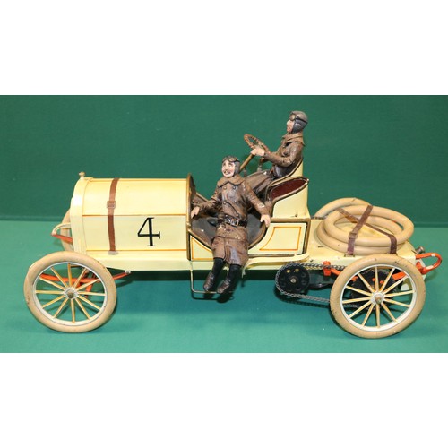 262 - Veteran & Vintage  early 1900s era clockwork Scratch built car by V.W. Bailey under Veteran & Vintag... 