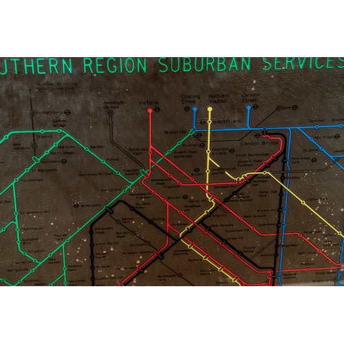 43 - Two rare glass Southern Railway 