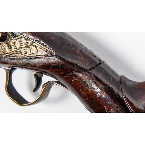 378 - A 19th century Turkish flintlock 