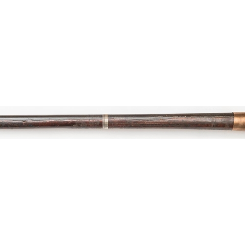 380 - An unusually long Indian matchlock jezail, 79