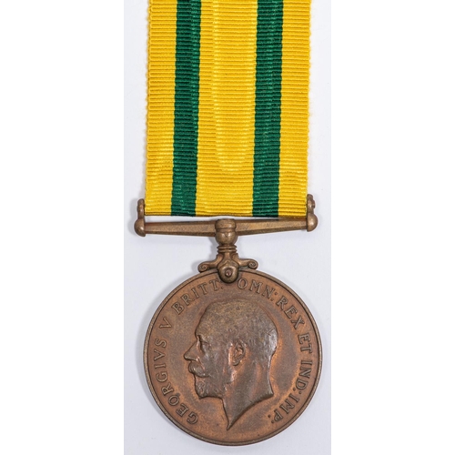 52 - Territorial Force War Medal (1233 Dvr F.T.J. Wellman R.A.) NVE/GVF £120-150