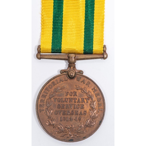 52 - Territorial Force War Medal (1233 Dvr F.T.J. Wellman R.A.) NVE/GVF £120-150