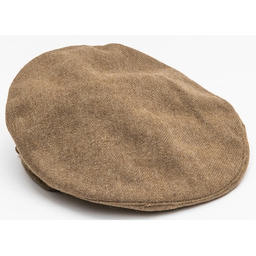 316 - A WWI Canadian ORs khaki serge SD cap, basically GC (no chinstrap or cap badge). £100-120