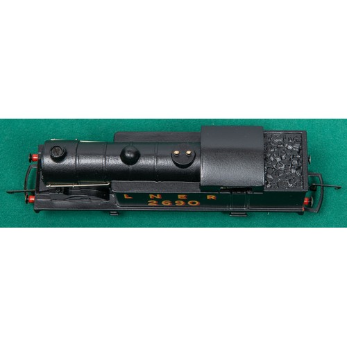 2 - A Wrenn Railways LNER class N2 0-6-2 tank locomotive (W2217/A) RN 2690 in unlined black livery with ... 