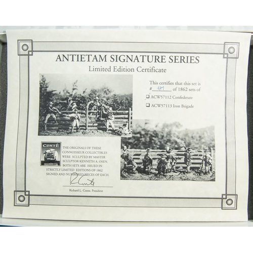 120 - Conte Collectibles American Civil War series. ACW57112 Antietam  Signature series - Confederate (6 F... 